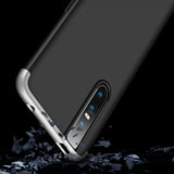 For VIVO V15pro Ultra Slim PC Back Cover Non-slip Shockproof 360 Degree Full Protective Case Silver black silver