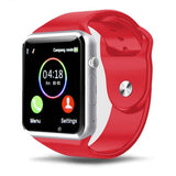 Smart Wrist Watch Bluetooth GSM Phone for Android Samsung iPhone - Black