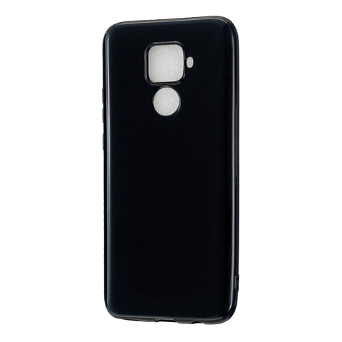 For HUAWEI Mate 30/30 Lite/30 Pro Cellphone Case Simple Profile Soft TPU Shock-Absorption Phone Cover Bright black