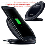Samsung Fast Qi Wireless Charger Pad for Samsung Galaxy S10 S9 S8 Plus S7 S6 edge Note 9 8 /iPhone X XR XS 8 black