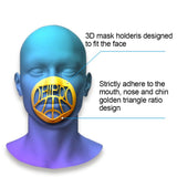 Reusable Sponge Mask Inner Cushion Support Protect Mask Filter Covers Reusable Washable Mask Core Mask Support Replacement Pad As shown