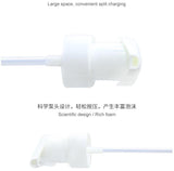 Empty Squeezed Foaming Pump Soap Foam Bottle Cosmetic Containers Dispenser PP Liquid Travel Bottle Matte transparent