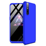 For VIVO V15pro Ultra Slim PC Back Cover Non-slip Shockproof 360 Degree Full Protective Case blue