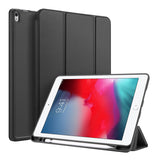 DUX DUCIS For iPad air 3 2019 / ipad pro 10.5 PU Leather+TPU Bottom Shell 3 Folding Protective Case with Pen Holder Pink