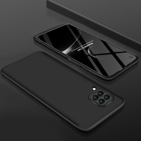 For HUAWEI Nova 6SE/P40 lite/Nova 7i Cellphone Case PC Full Protection Anti-Scratch Mobile Phone Shell Cover black