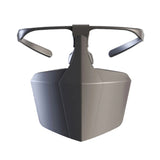 Protective Mask Spectacle Type Splash Proof Anti Droplet Quarantine Women Man Mask Adult Face Shields  black_1 pc