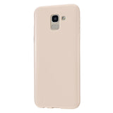 For Samsung A6/A6 Plus 2018 Smartphone Case Soft TPU Precise Cutouts Full Body Protection Mobile Phone Shell Sakura pink