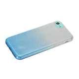 for HUAWEI Y5 2019/HONOR 8S/Y5/PSmart/honor 10 LITE Phone Case Gradient Color Glitter Powder Phone Cover with Airbag Bracket blue
