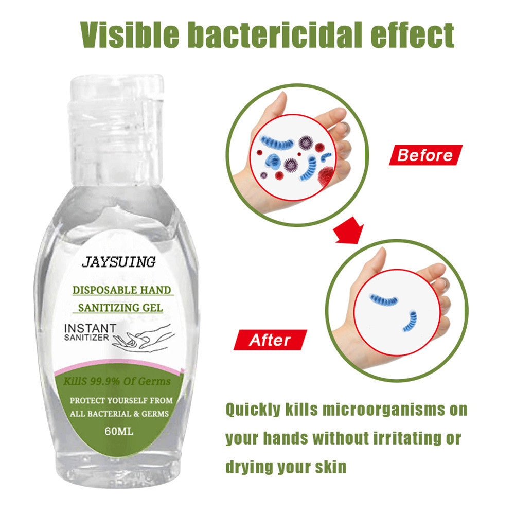 Hand Sanitizer Bacteriostatic Amino Acid Free Hand Washing Gel 60ml
