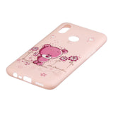 For Samsung A10 Flip-type Leather Protective Phone Case with 3 Card Position Buckle Design Phone Cover  blue