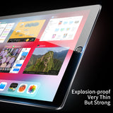 DUX DUCIS for iPad air1/2 iPad5/6 iPad pro 9.7 0.33mm 2.5D Arc Edge Tempered Glass HD Screen Protector Shockproof Film  Transparent_iPad air1/2 iPad5/6 iPadpro 9.7