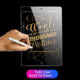 DUX DUCIS for iPad air1/2 iPad5/6 iPad pro 9.7 0.33mm 2.5D Arc Edge Tempered Glass HD Screen Protector Shockproof Film  Transparent_iPad air1/2 iPad5/6 iPadpro 9.7