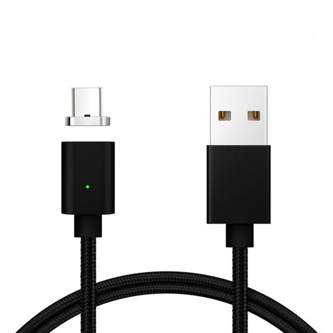 Magnetic USB Type C Cable Fast Charging USB C Charger Cables for Xiaomi Mi6 Galaxy S8 Type-c