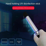 Handheld Portable LED Ultraviolet Disinfection Lamp Sterilizing Light Bar 16*10*6cm EU Plug