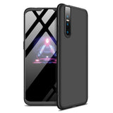 For VIVO V15pro Ultra Slim PC Back Cover Non-slip Shockproof 360 Degree Full Protective Case black
