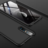 For VIVO V15pro Ultra Slim PC Back Cover Non-slip Shockproof 360 Degree Full Protective Case black