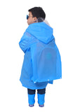 Long Design Children Full Cover Raincoat with School Bag Position transparent_XL