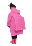 Long Design Children Full Cover Raincoat with School Bag Position transparent_XL