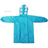 Boy Girl Cute Cartoon Ponchos Vivid Color Raincoat green