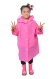 Long Design Children Full Cover Raincoat with School Bag Position transparent_XL