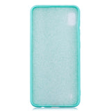 For Samsung A10 Lovely Candy Color Matte TPU Anti-scratch Non-slip Protective Cover Back Case Light blue