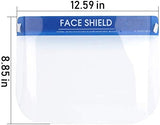 Double-sided Transparent Anti-fog Anti-liquid Splash Eye Protection Face Shield random color