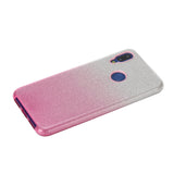 For Redmi Note 7/Note 7 pro/Note 8/Note 8 pro/8/8A Phone Case Gradient Color Glitter Powder Phone Cover with Airbag Bracket blue