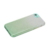 for HUAWEI Y5 2019/HONOR 8S/Y5/PSmart/honor 10 LITE Phone Case Gradient Color Glitter Powder Phone Cover with Airbag Bracket green