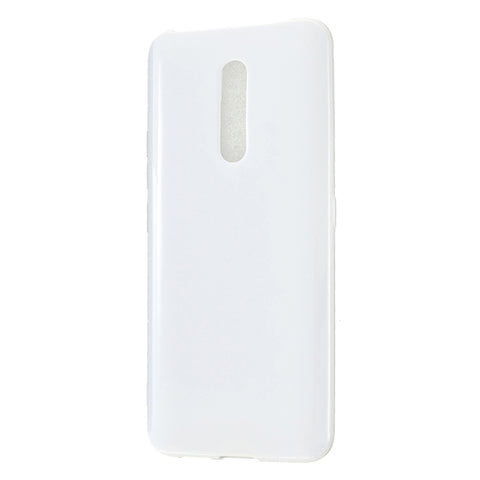 For VIVO X27 / VIVO X27 Pro Cellphone Cover Anti-scratch Dust-proof Soft TPU Phone Protective Case  Milk white
