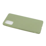 For Samsung A01/ A11/A21/A41/A51/A71/A81/A91 Mobile Phone Case Lovely Candy Color Matte TPU Anti-scratch Non-slip Protective Cover Back Case 10 beans green