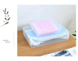 Plastic Portable Transparent Anti-dust Mask Storage Box Dustproof Pollution-Free Face Masks Container Disposable Mask Case 11.5 * 9.2 * 2.8