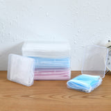 Plastic Portable Transparent Anti-dust Mask Storage Box Dustproof Pollution-Free Face Masks Container Disposable Mask Case 11.5 * 9.2 * 2.8