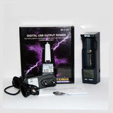 OPUS BT-C100 Digital LCD Intelligent Battery Charger for LiFePO4 Ni-MH NiCd  EU plug