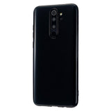 For Redmi Note 8/8 Pro Cellphone Cover Reinforced Soft TPU Phone Case Anti-scratch Full Body Protection Bright black