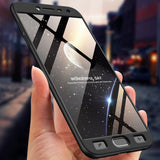 For Samsung J4 2018 Ultra Slim 360 Degree Non-slip Shockproof Full Protective Case Gold