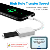 USB OTG Conversion Cable Electric Piano Keyboard Microphone USB Adapter for Pro max iOS iOS 13 common
