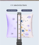 Foldable UVC Sterilizer Light Germicidal Sterilization Lamp Ultraviolet Kill Mite Light purple light_1465-UVC