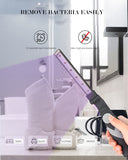 Foldable UVC Sterilizer Light Germicidal Sterilization Lamp Ultraviolet Kill Mite Light purple light_1465-UVC