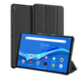 DUX DUCIS for Lenovo M10 Plus 10.3 Fall Resistant Leather Smart Stay Cover Protective Case black