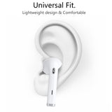 Mini Wireless In-Ear Bluetooth Earphone 180 Degrees Rotated Headset for iPhone Samsung black