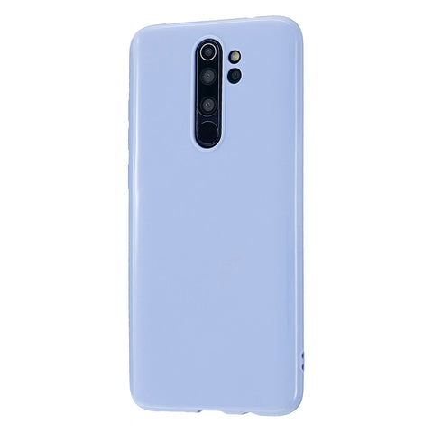 For Redmi Note 8/8 Pro Cellphone Cover Reinforced Soft TPU Phone Case Anti-scratch Full Body Protection Taro purple