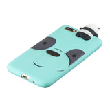 For HUAWEI Y5 2018 3D Cute Coloured Painted Animal TPU Anti-scratch Non-slip Protective Cover Back Case yellow