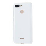 For Redmi 6/6A/6 Pro Cellphone Case Simple Profile Soft TPU Ultra Light Anti-Scratch Phone Cover Rose red