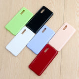For Redmi 6/6A/6 Pro Cellphone Case Simple Profile Soft TPU Ultra Light Anti-Scratch Phone Cover Fluorescent green
