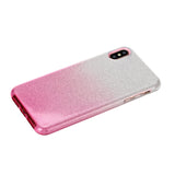 for HUAWEI Y5 2019/HONOR 8S/Y5/PSmart/honor 10 LITE Phone Case Gradient Color Glitter Powder Phone Cover with Airbag Bracket black