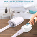 Portable CPAP Cleaner Ozone Ventilator Disinfector Sleep Aid Breathing white