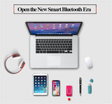 Mini Flip Mobile Phone 0.66"" Smallest Cell Phone Wireless Bluetooth FM Magic Voice Handsfree Earphone for Kids white