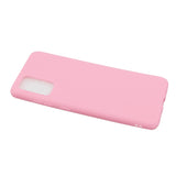 For Samsung A01/ A11/A21/A41/A51/A71/A81/A91 Mobile Phone Case Lovely Candy Color Matte TPU Anti-scratch Non-slip Protective Cover Back Case 5 dark pink