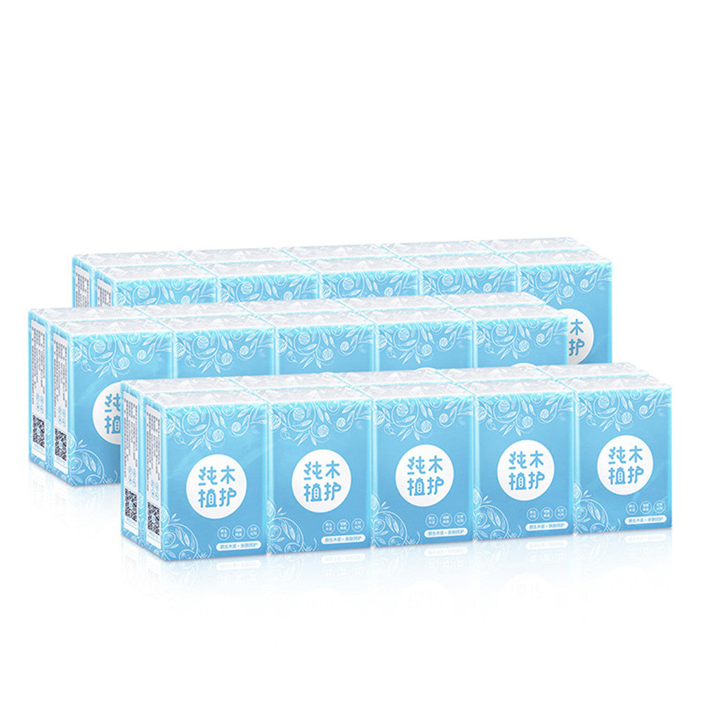 Napkins Multifold Paper Towels Packet Pockets Household Bathroom Tissues 30pcs/set