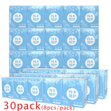 Napkins Multifold Paper Towels Packet Pockets Household Bathroom Tissues 30pcs/set
